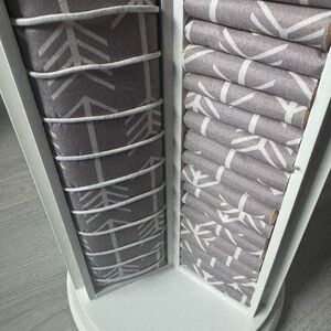 GUC Jewelry Stand + Drawers | Arrow Cool Grey Interior | Rotates 360 Degrees